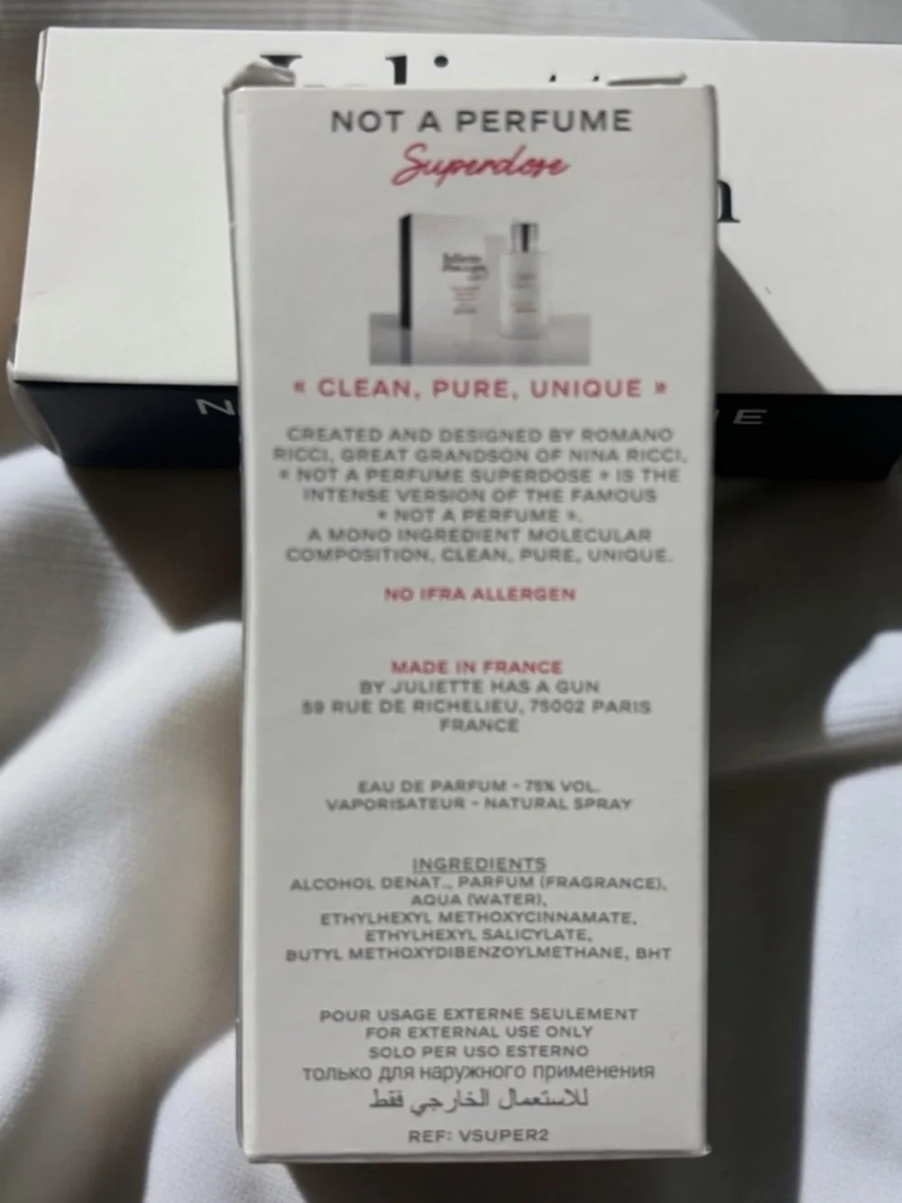2- Juliette Has A Gun Superdose EDP Sample Travel Spray 1.7ml 0.057 Fl. Oz.